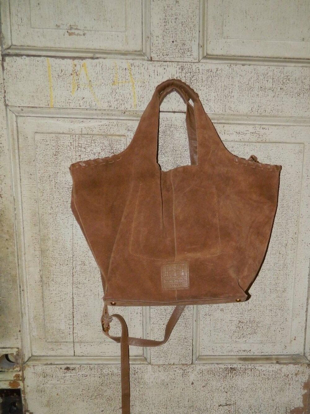 Haute Hippie Suede Festival Hobo Purse READ